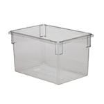 Cambro® Food Box, Clear, 18" x 26" x 12" - 182612CW135