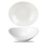 Churchill® Orbit Oval Coupe Bowl, White, 10" (12/EA) - WHOB101