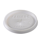 Cambro® CamLid Disposable Lid for Laguna Tumbler, Clear (1000/CS) - CLLT10190
