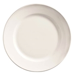 World Tableware® Porcelana™ Rolled-Edge Plate, White, 9" (2DZ) - 840-425R-25