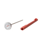 Cooper Atkins® Pocket Test Thermometer with 1" Dial Twin Pack, Red/Silver - 1246-02-2