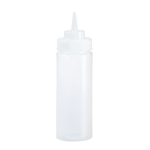 Browne® Wide Mouth Squeeze Bottle, Clear, 24 oz (6PK) - 57802500
