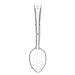 Carlisle® Perforated Serving Spoon, 11", Clear - 4411 CLEAR