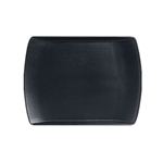 Steelite® Anfora™ Rectangular Entrée Platter, Black, 9.75" x 7" - A901P027