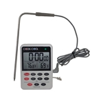 Cooper-Atkins® Cook 'N' Cool Digital Thermometer and Timer, 6-1/2" probe - DTT361-01