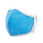 Mercer® Reusable Anatomical Face Mask, 2-Ply, Light Blue - M69010LB