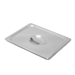 SignatureWares™ Stainless Steel Steam Table Pan Cover w/ Handle, Half Size - STEAMPAN120C