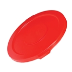 Rubbermaid® BRUTE Container Lid 32 Gal, Red - FG263100RED