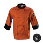 Chef Revival® 3/4 Sleeve Chef Jacket, Spice w/ Black Trim, Extra Large  - J134SP-XL