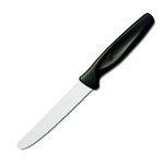 Wusthof® Zest™ Rounded Serrated Knife, Black, 3.9" - 3003