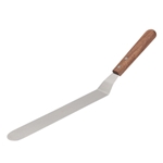Browne® Offset Spatula w/ Wooden Handle, 10" - 573810
