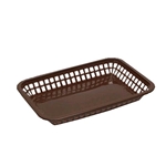 Tablecraft® Rectangular Grande Platter Basket, 10-3/4" x 7-3/4" (36/EA) - 1077BR