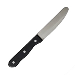 Steelite® Varick Serrated Steak Knife, Black, 9-7/8" - 5793WP059