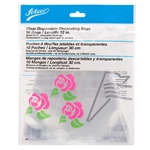 Ateco® Disposable Decorating / Pastry Bag, Clear, 12" (100 Bags) - 461