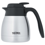 Thermos® Push Button Stainless Steel Vacuum Carafe, 20 oz (0.6 L) - FN369