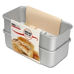 Fat Daddio's® Bread / Loaf Pan Set, 2 Pieces, 8" x 4.25" x 2.5" - BP-SET