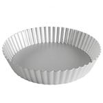 Fat Daddio's® Round Fluted Tart Pan w/ Removeable Bottom, 10" - PFT-102