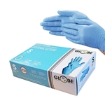 Globe Commercial Products® 4 Mil Powder-free Nitrile Gloves, Blue, Small (100/PK) - 7810