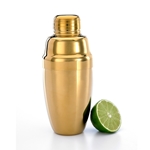 Mercer® Barfly® 3-piece Cocktail Shaker, Gold, 18 oz - M37038GD