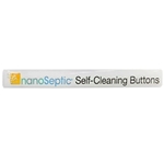 NanoSeptic® Elevator Button Cover (10/SLV) - ELEV-LAB