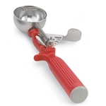Vollrath® Color-Coded One-Piece Disher, Red, 1-1/3 oz - 47145