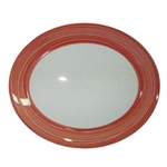 Dudson® Swiss Chalet Platter, Red, 12.5" - 3SBR440A