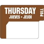 Ecolab® DuraLabel Day Sticker, Thursday - 90060093