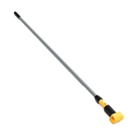 Rubbermaid® Gripper® Aluminum Wet Mop Handle, Yellow, 60" - FGH226000000