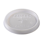 Cambro® Disposable Sip CamLid®, Fits Laguna Tumbler  #LT8, Translucent - CLLT8190