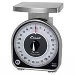San Jamar® Escali Mechanical Dial Scale, 6-1/2"W X 6-3/4"D X 8-1/2"H, 50 Lb. X 4 oz - SCMDL50
