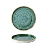 Churchill® Super Vitrified Stonecast® Chef's Plate, Samphire Green, 8-1/4" - SSGSWP211