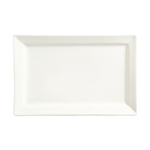World Tableware®  Slate™ Rectangular Plate, White, 12" x 8" (12/CS)  - SL-26