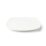 Browne® Foundation™ Porcelain Coupe Plate, Rounded Square, White, 8.5" (2DZ) - 5630196