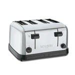 Waring Commercial® Stainless Steel Medium Duty 4-Slot Toaster, 120 V - WCT708CND