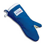 Tucker Safety Products® Burnguard® Conventional-Style Oven Mitt w/ Removable Liner, Blue, 15" - 06159