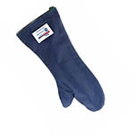 Tucker Safety Products® QuicKlean™ Poly-Cotton Conventional-Style Oven Mitt, Blue, 15" - 56152