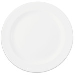 Dudson® Classic Plate Mid Rim, White, 6 3/8" (3DZ) - 3PLW211X2