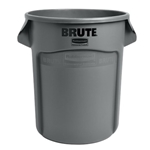 Rubbermaid® BRUTE Container 20 Gal, Gray - FG262000GRAY