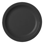Cambro® Camwear Narrow Rim Plate, Black, 9" - 9CWNR110