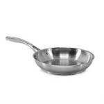 SignatureWares® Stainless Steel Frypan, Stainless Finish, 11" - FRYPANSS11