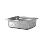 Signaturewares™ Perforated Stainless Steel Steam Table Pan, Half Size, 4" - STEAMPAN124P
