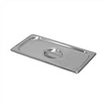 SignatureWares™ Stainless Steel Steam Table Pan Cover w/ Handle, 1/3 Size - STEAMPAN130C
