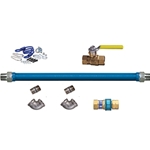 Dormont® Blue Hose™ Deluxe Gas Connector Hose Kit, .75" x 48" - 1675KIT48