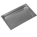 Browne® Stainless Steel Steam Table Pan, Full Size, 4" Deep - 5781104