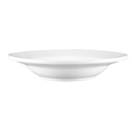 Browne® Palm Ceramic Rimmed Bowl, White, 9" (3DZ) - 563957