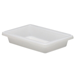 Cambro® Camwear Poly Food Box, White, 18" x 26" x 3" - 18263P148