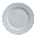 Steelite® Varick Cafe Porcelain Plate, White, 9" - 6900E504