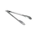 Browne® 1.0mm Stainless Steel Utility Tongs w/ Mirror Finish, 9.5" - 57547