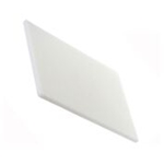 Browne® Cutting Board, White, 12" x 18" - 57361201