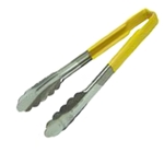 Vollrath® Kool-Touch One-Piece Tongs, Yellow, 9.5" - 4780950